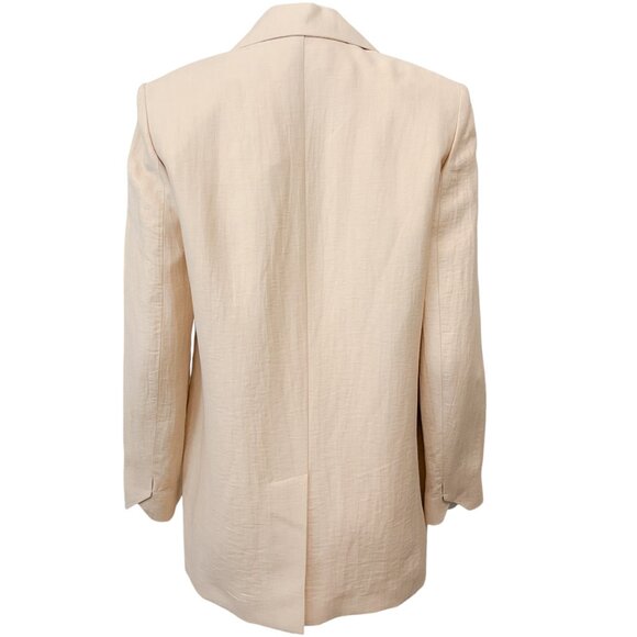 Zadig & Voltaire Beige Linen Blazer - Picture 3 of 4